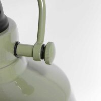 Wandstrahler mit Stecker Grün Weiß T:36 cm E27...