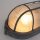 Deckenleuchte Riffelglas Metall Grau L:21 cm Industrie