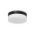 Runde LED Deckenlampe Glas Metall IP44 Ø18 cm 12 W