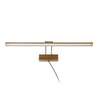 Dimmbare LED Bilderleuchte Metall B:60 cm 9 W flexibel