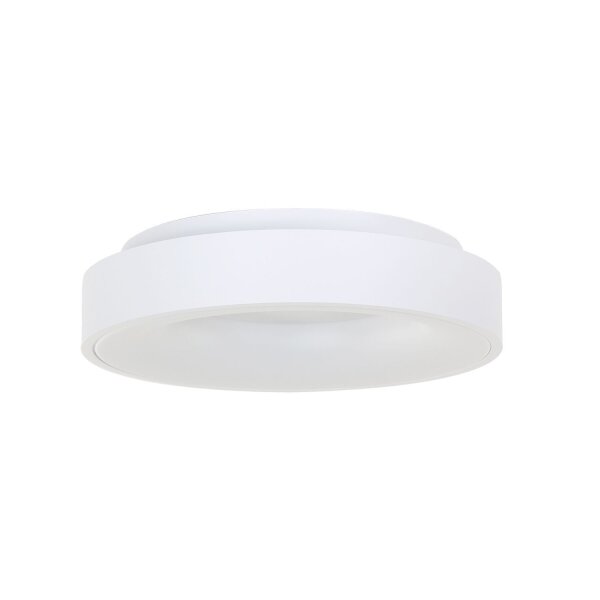 Runde LED Deckenlampe Weiß Ø38 cm 30 W 2700 K blendarm