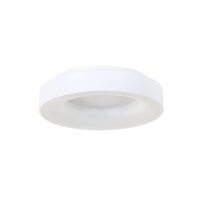 Runde LED Deckenlampe Wei&szlig; &Oslash;38 cm 30 W 2700 K blendarm