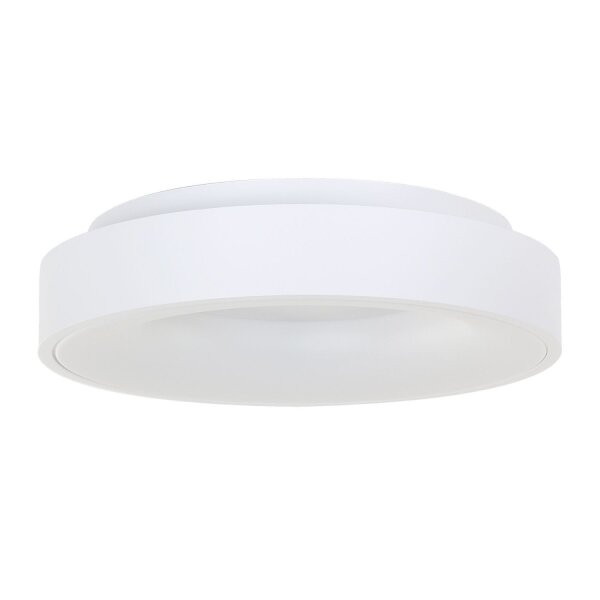 Weiße LED Deckenleuchte Metall Kunststoff 40 W 2700 K