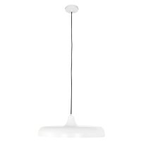 Weiße Hängelampe Metall Ø50 cm rund E27...