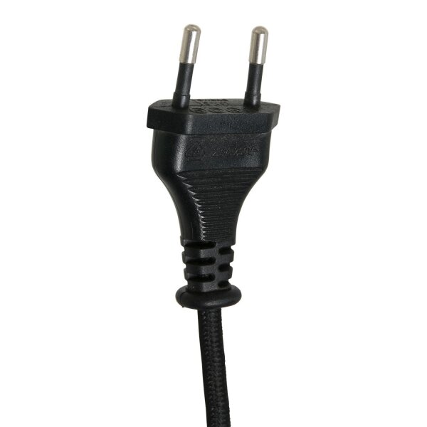 Wandspot beweglich Metall Schwarz T:50 cm E27 Retro