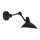 Wandspot beweglich Metall Schwarz T:50 cm E27 Retro
