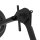 Wandspot beweglich Metall Schwarz T:50 cm E27 Retro