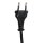 Wandspot beweglich Metall Schwarz T:50 cm E27 Retro