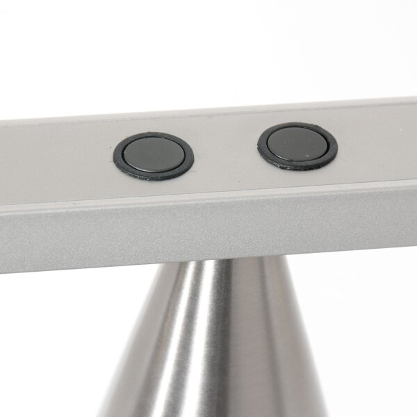 LED Hängelampe Metall in Stahl L:120 cm 4000 K elegant