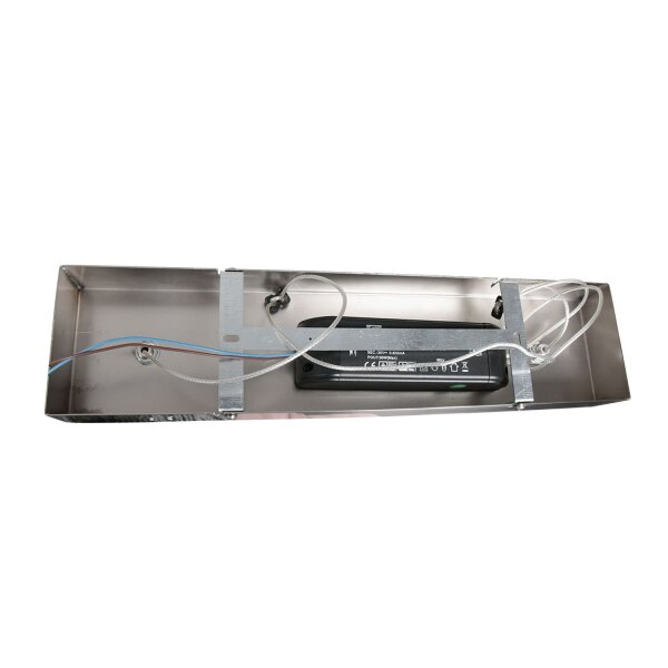 LED Hängelampe Metall in Stahl L:120 cm 4000 K elegant