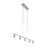 LED Hängelampe Metall in Stahl L:120 cm 4000 K elegant