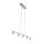 LED Hängelampe Metall in Stahl L:120 cm 4000 K elegant