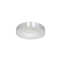Blendarme LED Deckenleuchte in Silber Weiß...