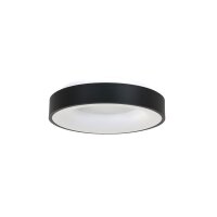 Blendarme LED Deckenleuchte Schwarz Weiß Ø30...