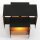 Wandlampe Metall Schwarz Gold H:13 cm inkl. G9 indirekt