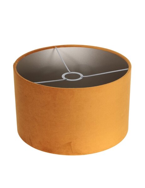 Hängelampe Metall Stoff in Schwarz Gold 140 cm 3-flmg