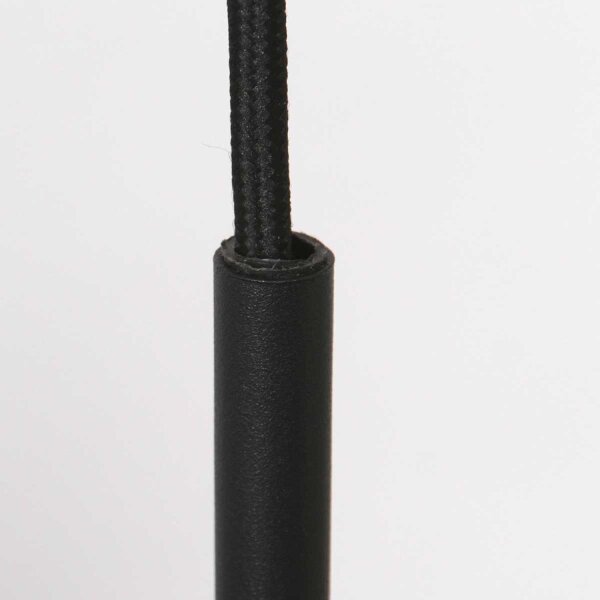 Hängelampe Schwarz Rauchgrau E27 Ø30 cm stylisch Modern