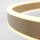 Runde LED Pendelleuchte in Gold B:60 cm 42 W stilvoll