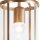 Deckenlampe Glas Metall in Bronze Ø16 cm E27 Klassisch