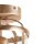 Deckenlampe Glas Metall in Bronze Ø16 cm E27 Klassisch