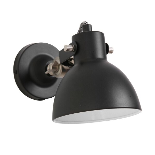 Beweglicher Wandspot Metall B:14 cm E14 zielgerichtet