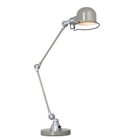 Verstellbare Tischleuchte Metall in Grün Silber 68 cm