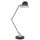 Verstellbare Tischlampe Metall in Schwarz Silber 68 cm