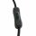 Wandspot Metall Schwarz T:56 cm mit Stecker flexibel
