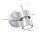 Wandspot flexibel Metall H:12 cm inkl. GU10 akzentuiert