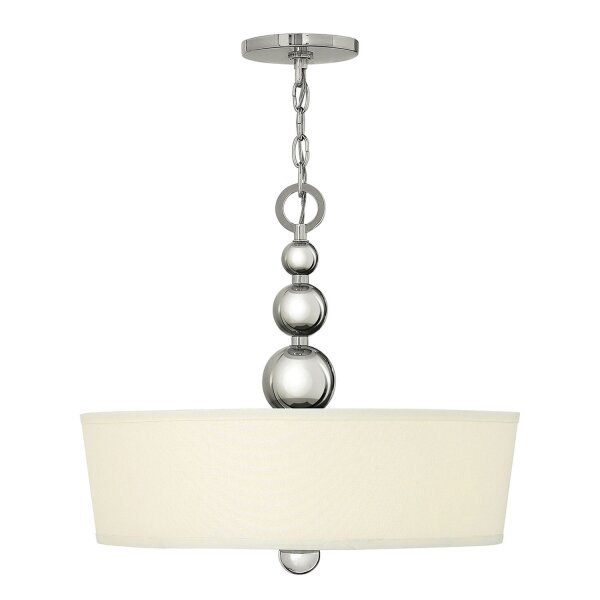 Pendelleuchte ROMINA Nickel Ø51cm kürzbar Lampe