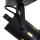 Industrial Deckenspot flexibel L:58 cm in Schwarz Gold