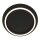 LED Deckenlampe Metall Kunststoff Schwarz 20 W 2700 K
