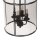 Pendelleuchte Glas Metall Schwarz Rauchgrau B:31 cm E14
