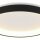 LED Deckenlampe Schwarz Weiß Ø28 cm 2700 K wohnlich