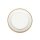 LED Deckenlampe in Gold Weiß Ø28 cm 2700 K wohnlich