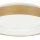 LED Deckenlampe in Gold Weiß Ø28 cm 2700 K wohnlich