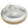 LED Deckenlampe in Gold Weiß Ø28 cm 2700 K wohnlich