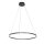 LED Hängelampe Metall Kunststoff 80 cm rund 60 W 2700 K