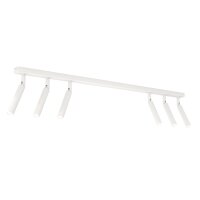 Flexibler Deckenstrahler Metall 90 cm l&auml;nglich G9 Wei&szlig;