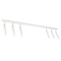 Flexibler Deckenstrahler Metall 90 cm länglich G9...