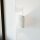 Wandlampe Modern Metall geschwungen G9 B:17 cm Weiß