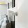 Wandlampe Modern Metall geschwungen G9 B:17 cm Weiß