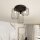 Runde Deckenlampe Schwarz Metall E27 3-flammig B:30 cm