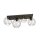 Deckenlampe Retro Schwarz Draht E27 3-flmg 70 cm lang