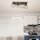Deckenlampe Retro Schwarz Draht E27 3-flmg 70 cm lang