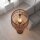 Boho Stehlampe Bambus Metall Schwarz E27 110 cm 4-flmg