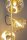 Hohe Stehlampe Glas Aluminium in Gold 166 cm E14 4-flmg
