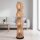 Boho Stehlampe Rattan Korb Metall E27 4-flammig 111 cm