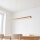 LED Pendelleuchte dimmbar Holz Aluminium 70 cm 3000 K