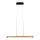 LED Pendelleuchte dimmbar Holz Aluminium 70 cm 3000 K